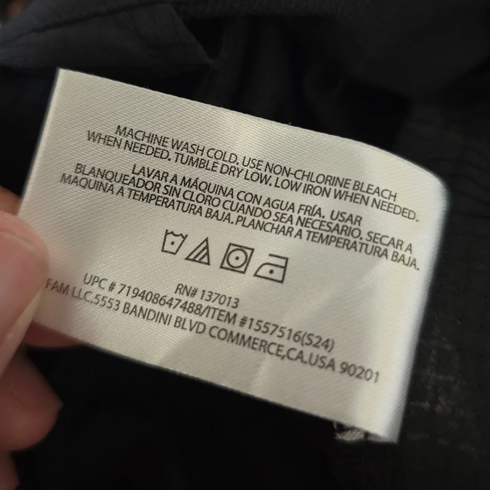 Banana Republic Men's Tech Hybrid Pants In Black 38x32 Straight Leg